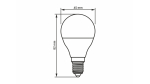 LED source E14 4W G45 Neutral White